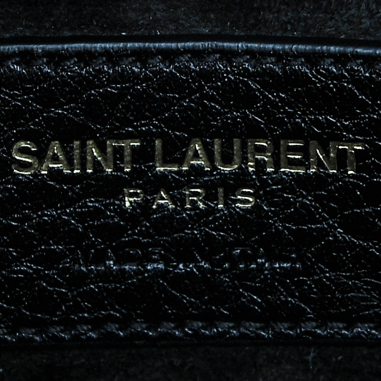 Saint Laurent Calfskin Baby Sac De Jour Black 6 of 6