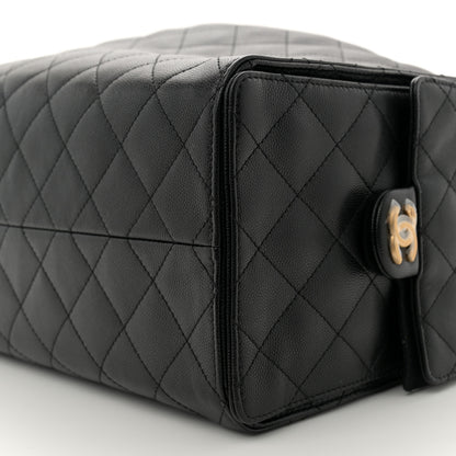 Chanel Caviar Quilted Large Chanel 25 Handbag Black 11 of 11