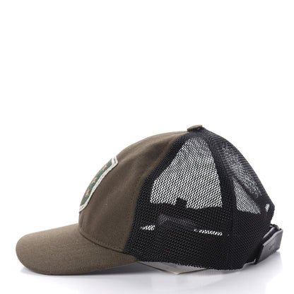 Gucci Cotton Baseball Hat Military Green 6 of 9
