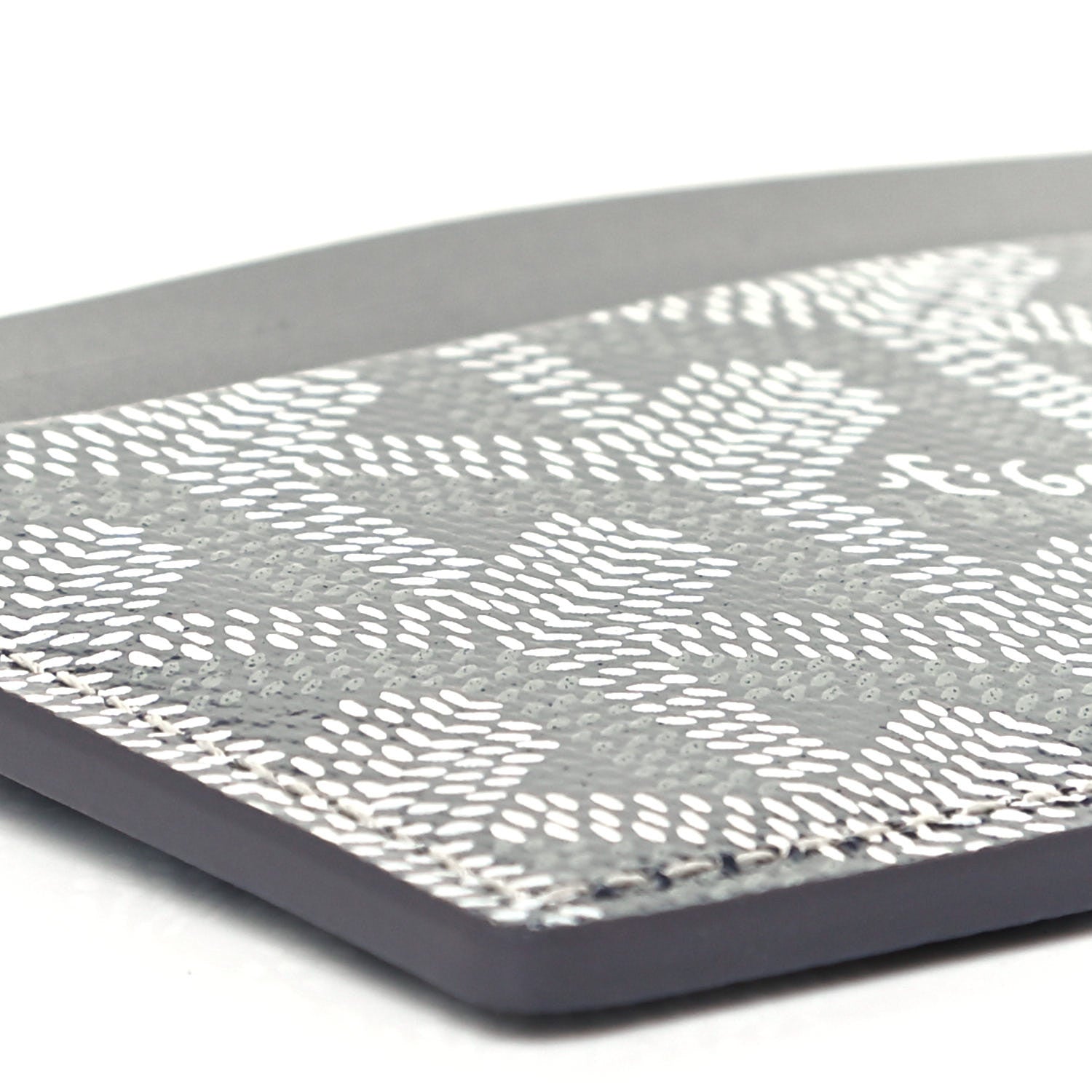 Goyard Goyardine Saint Sulpice Card Holder Grey 8 of 9