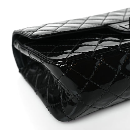 Chanel Patent Calfskin Quilted 2.55 Reissue 225 Flap So Black 9 of 9