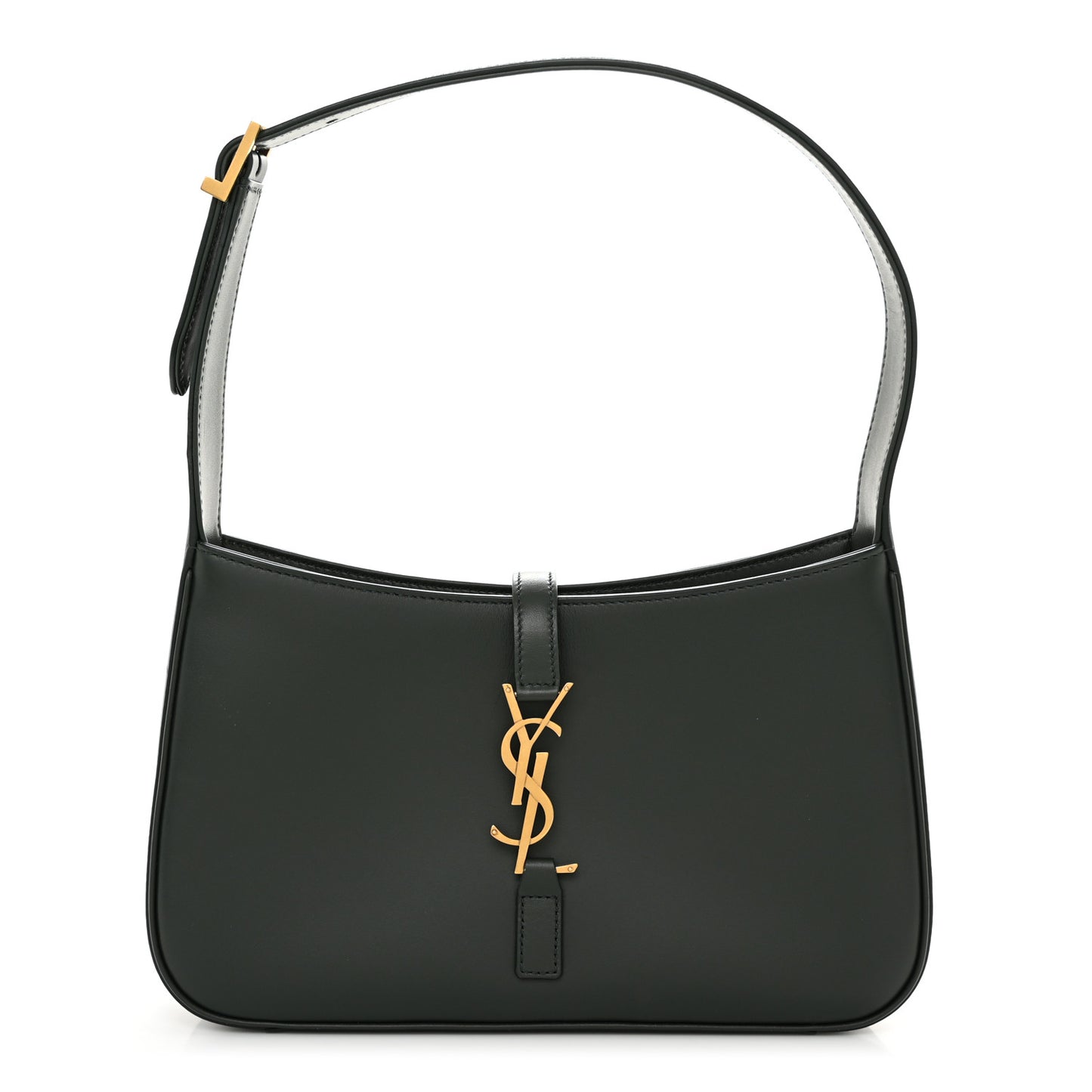 Smooth Calfskin Le 5 A 7 Hobo Vert Fonce