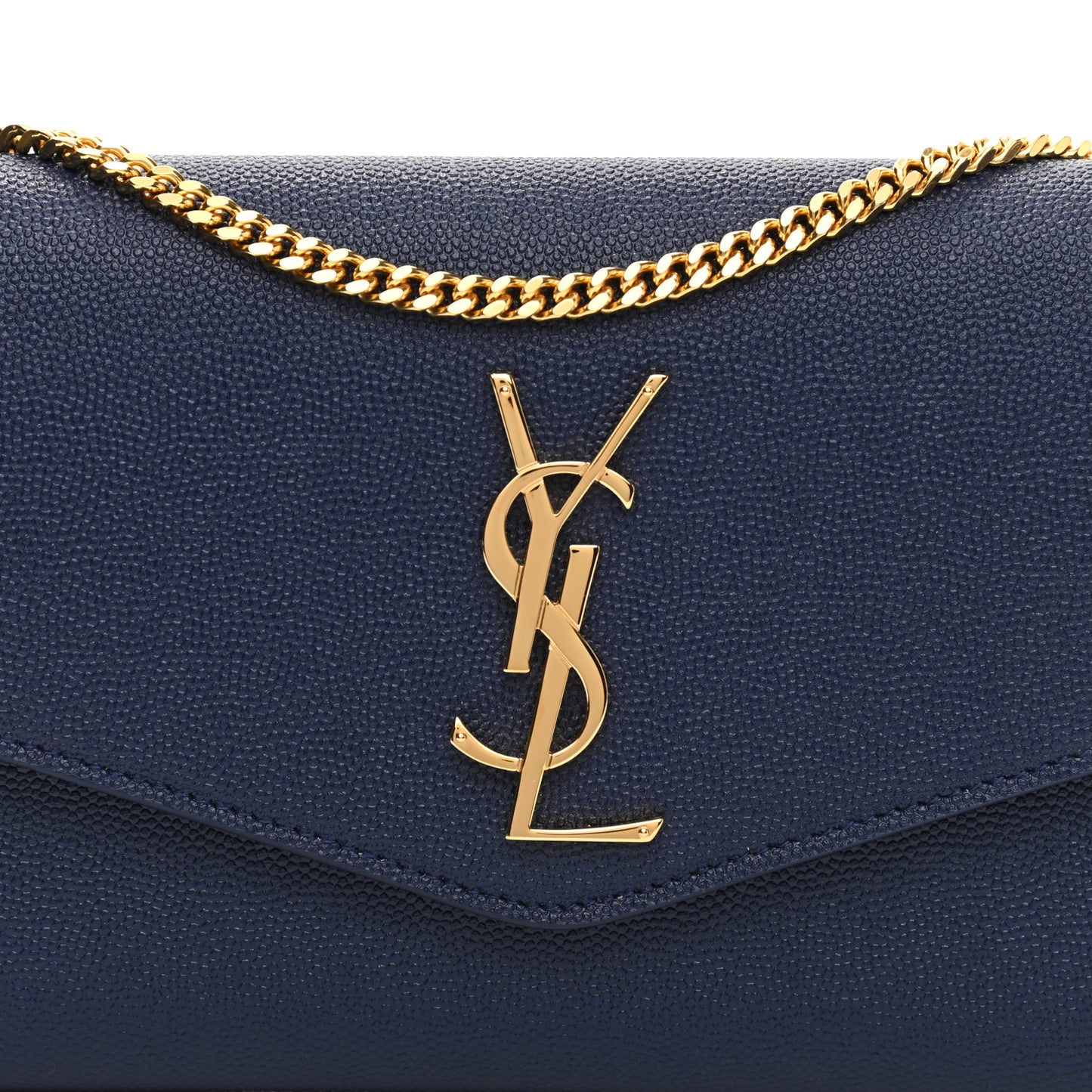 Grain De Poudre Uptown Chain Wallet Charron Blue
