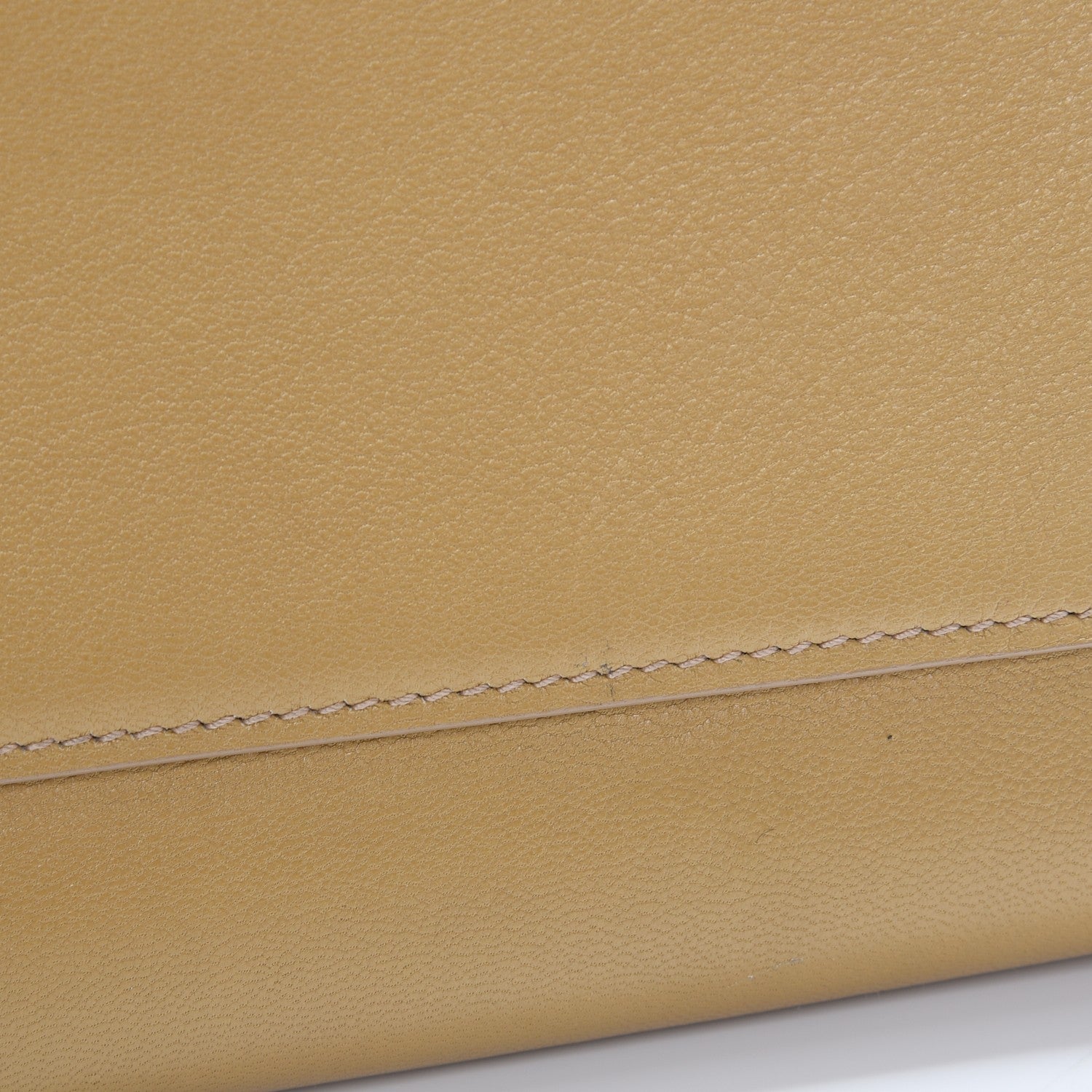 Saint Laurent Chevre Large Belle de Jour Clutch Beige 6 of 8
