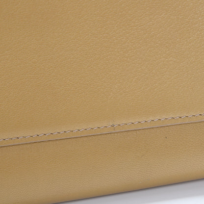 Saint Laurent Chevre Large Belle de Jour Clutch Beige 6 of 8