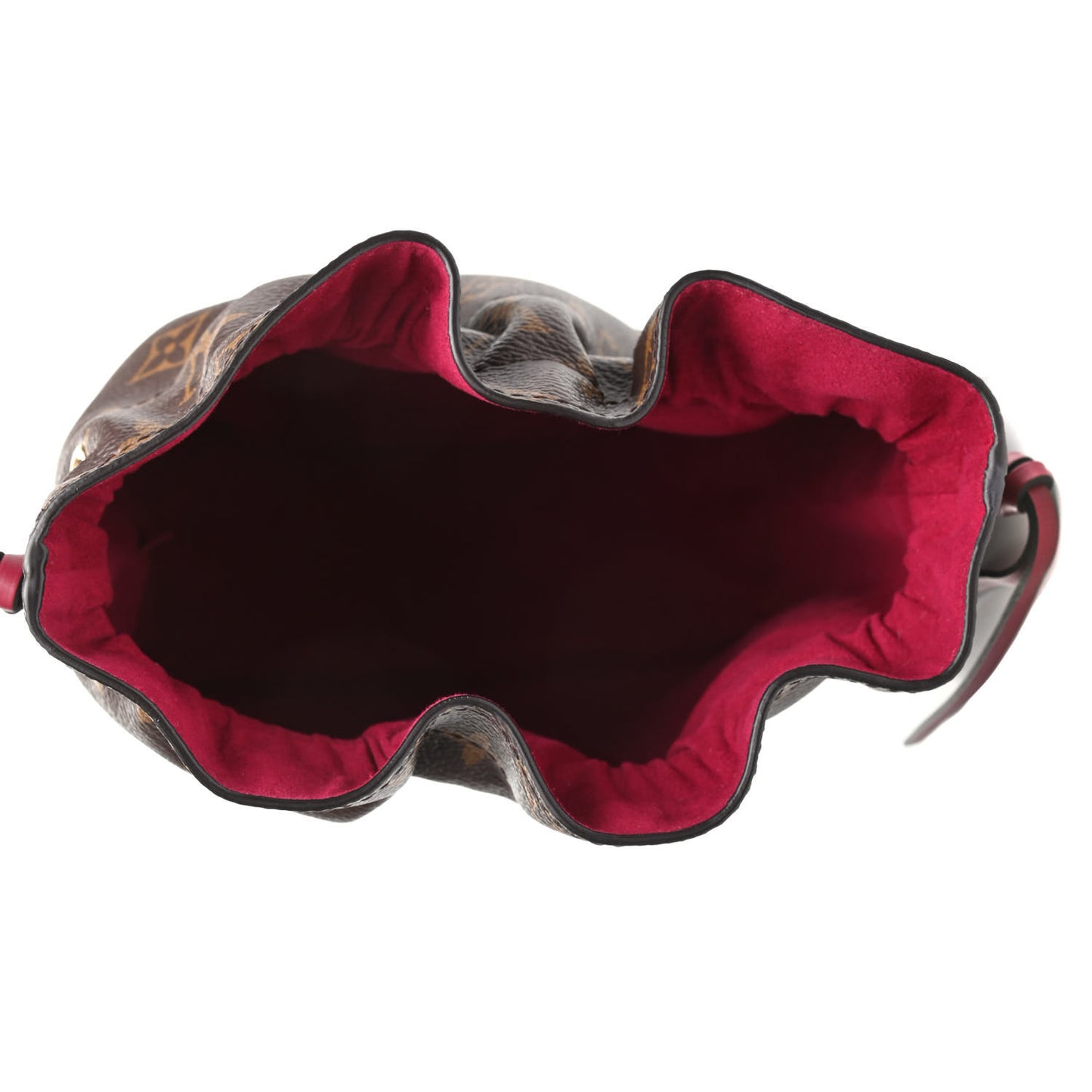 Monogram Pouch Noe Fuchsia