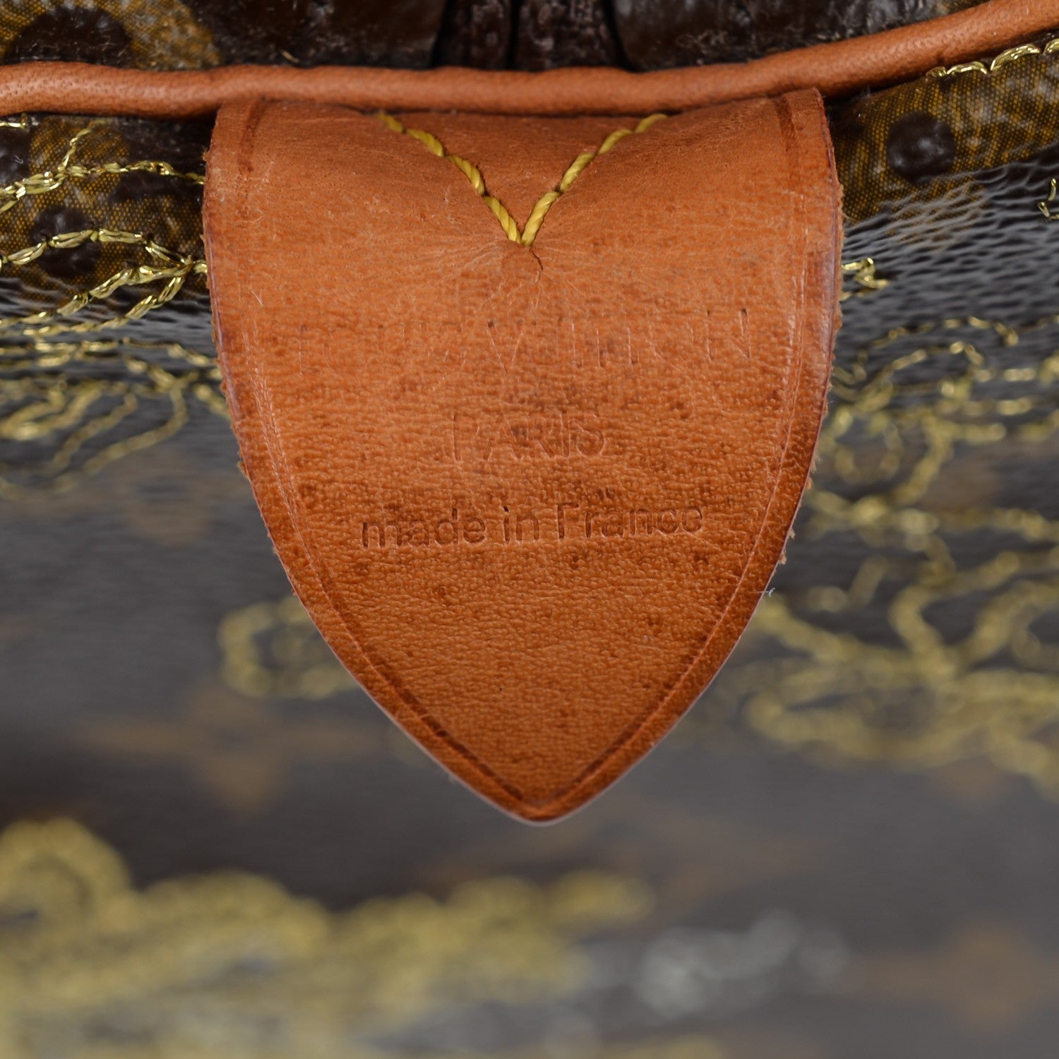 Louis Vuitton Monogram Dentelle Speedy 30 Gold 6 of 7