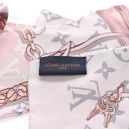 Louis Vuitton Silk Monogram Confidential Bandeau Light Pink 3 of 4
