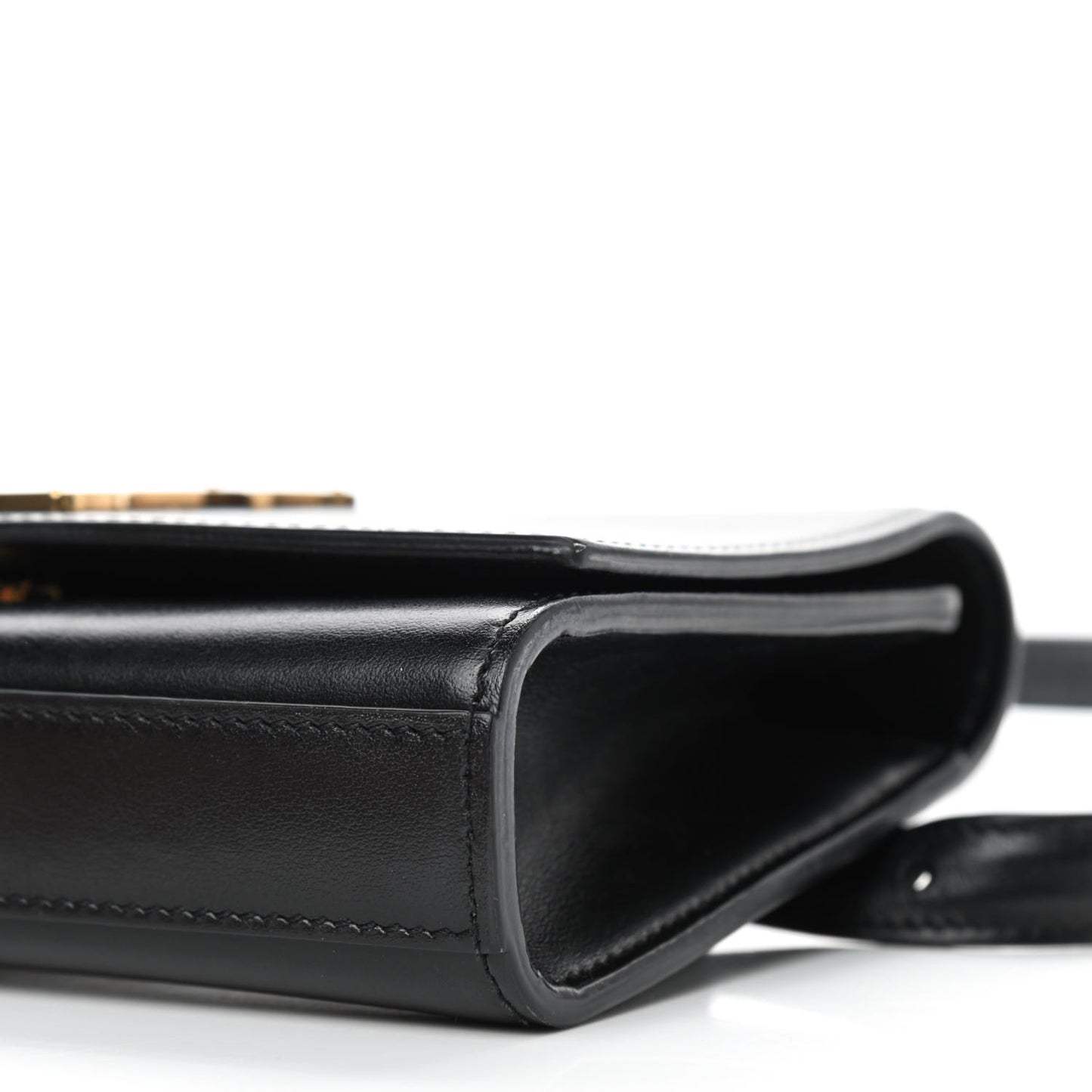 Smooth Calfskin Monogram Palm Tree Kate Belt Bag Black