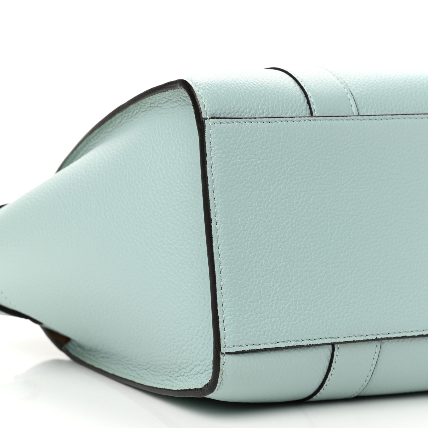 Mulberry Small Classic Grain Small Bayswater Zip Tote Light Antique Blue 5 of 12