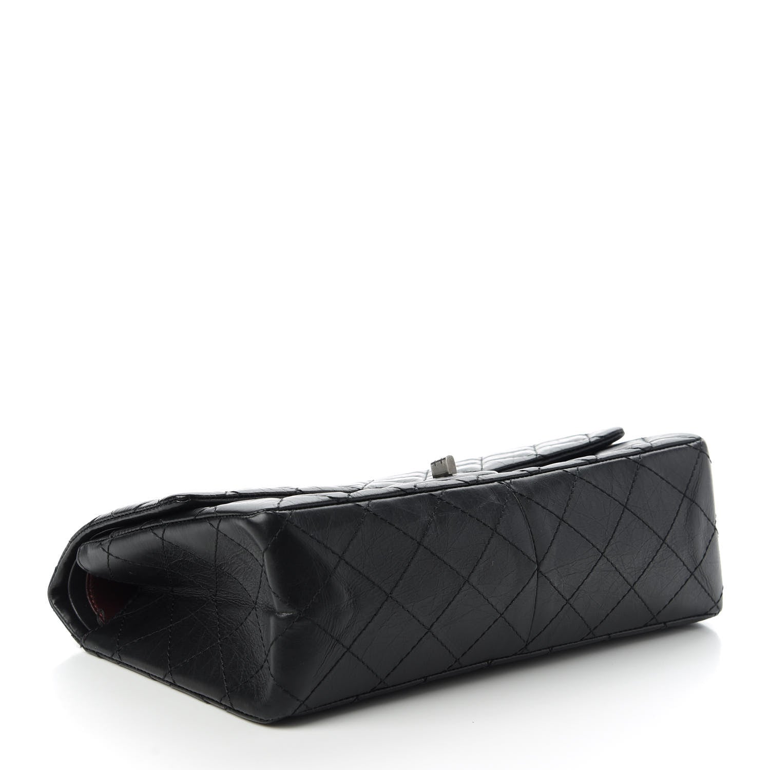 Chanel Aged Calfskin Quilted 2.55 Reissue 226 Flap Black 4 of 13