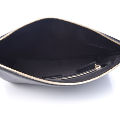 Chanel Caviar Studded Medium Deauville Pouch Black 5 of 11