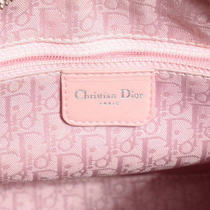 Christian Dior Lambskin Cannage Medium Lady Dior Pink 6 of 7
