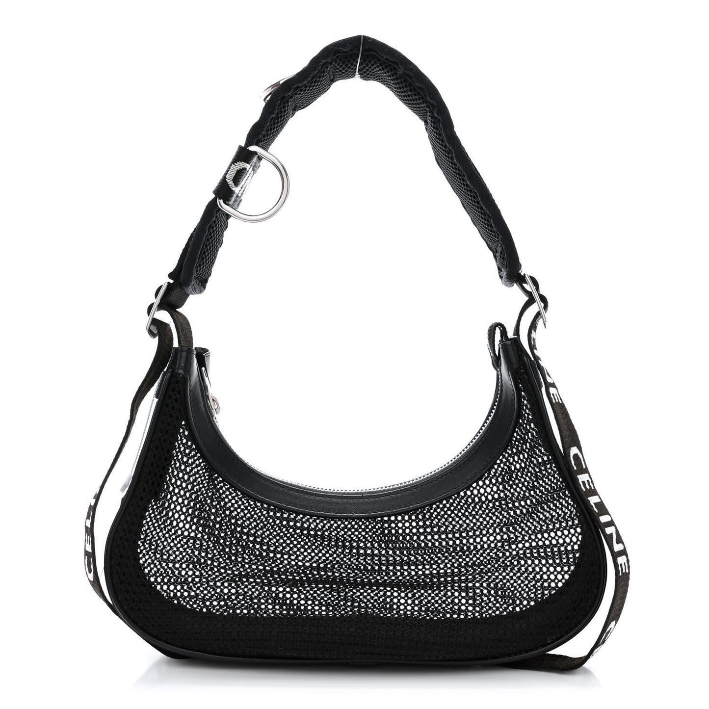 Mesh Ava Trekking Shoulder Bag Black
