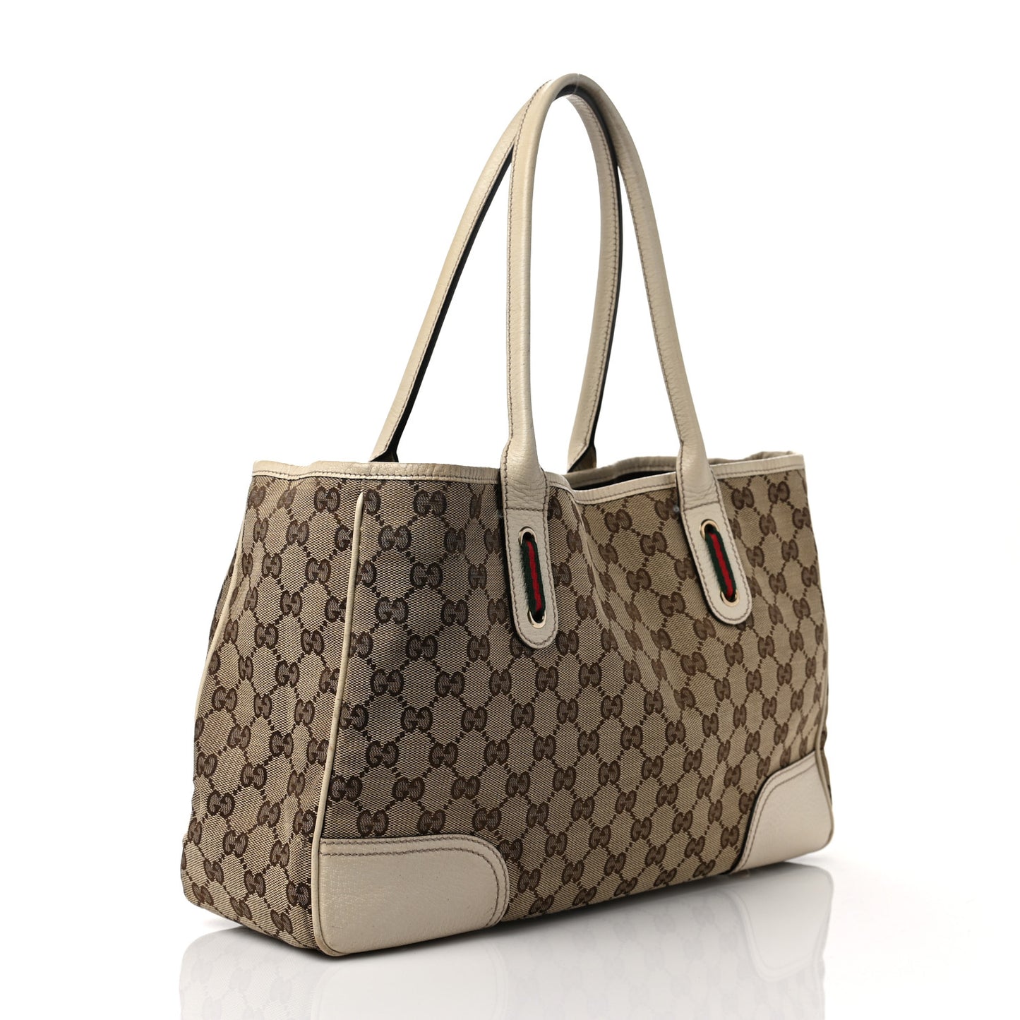 Monogram Medium Princy Tote Off White
