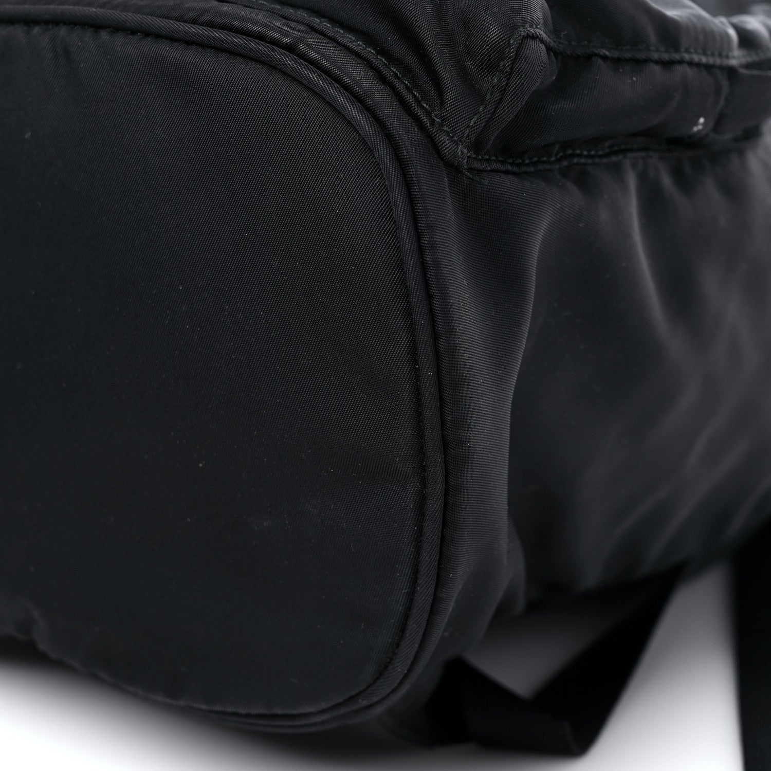 Prada Tessuto Nylon Vela Small Double Buckle Backpack Black 7 of 12