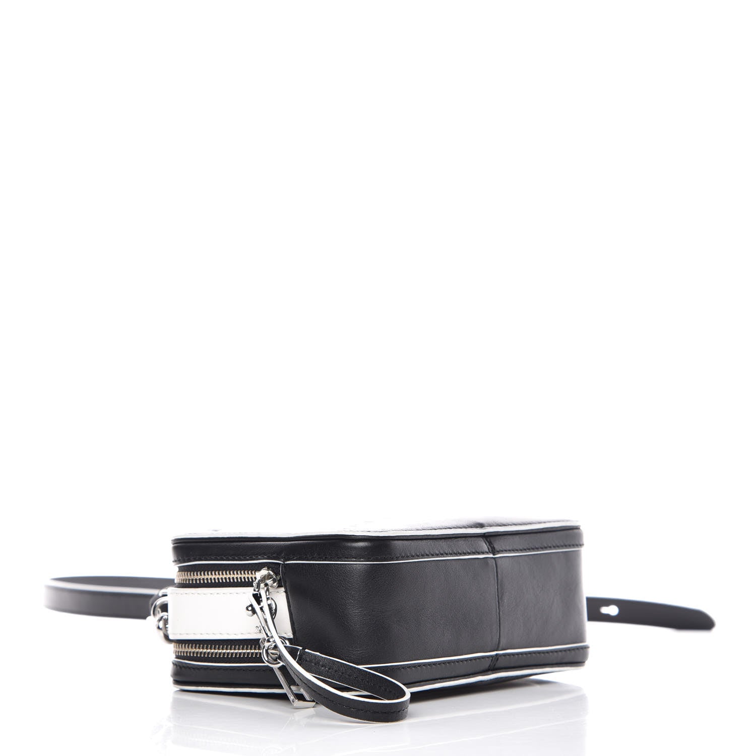 Marc Jacobs Calfskin The Box 20 Crossbody Black White 4 of 10