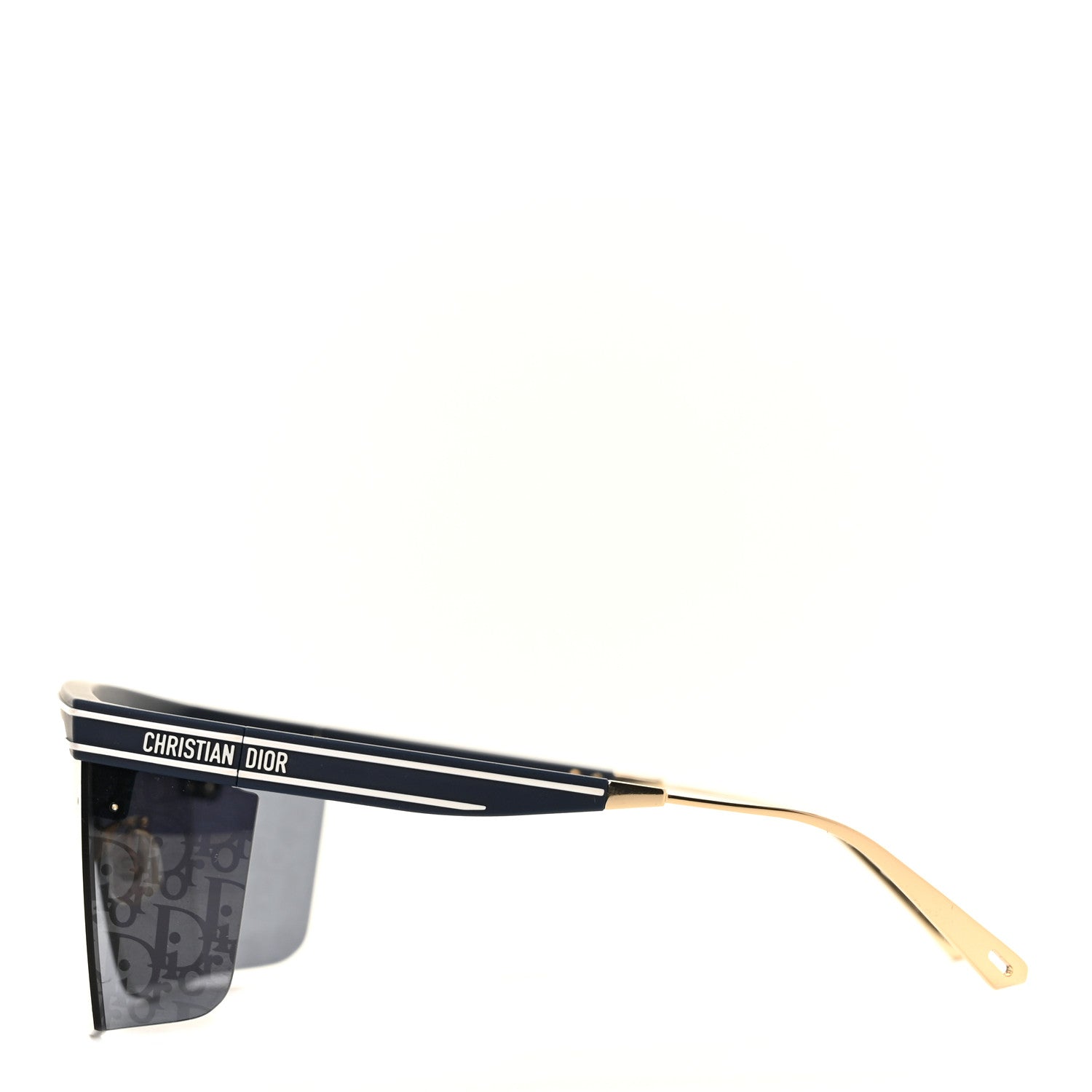 Christian Dior Oblique Diorclub M1U Mask Sunglasses Blue 3 of 8