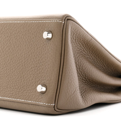 Hermes Togo Kelly Retourne 28 Etoupe 10 of 11