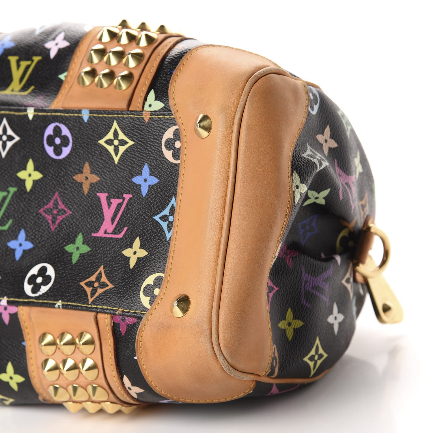 Louis Vuitton Monogram Multicolor Courtney MM Black 7 of 12