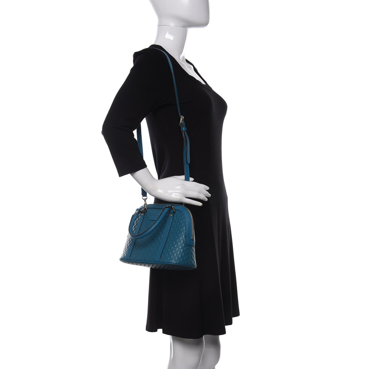 Microguccissima Mini Dome Bag Deep Cobalt