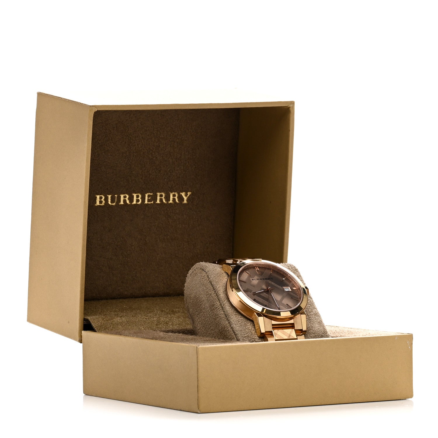 Burberry Stainless Steel 38mm The City Quartz Watch Rose BU9039 5 of 5