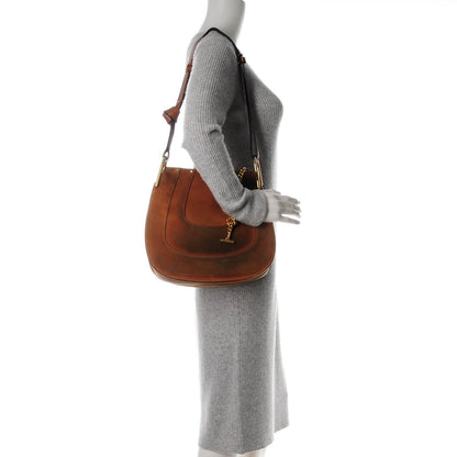 Chloe Suede Small Hayley Hobo Camel 2 of 9