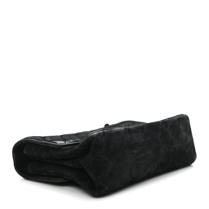 Chanel Suede Quilted Double Sided Small Flap Black 4 of 13