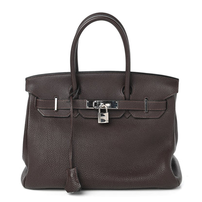 Hermes Togo Birkin 30 Chocolate 1 of 10