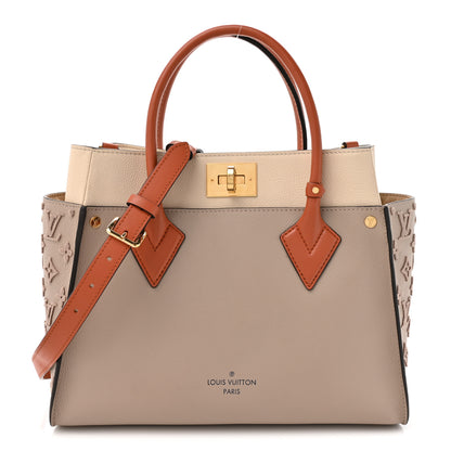 Louis Vuitton Calfskin Monogram Tufting On My Side Galet 1 of 11