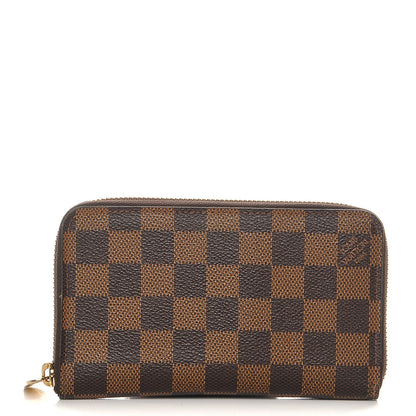 Louis Vuitton Damier Ebene Zippy Compact Wallet 1 of 7