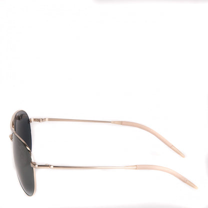 Oliver Peoples Benedict Aviator Sunglasses Gold 2 of 5