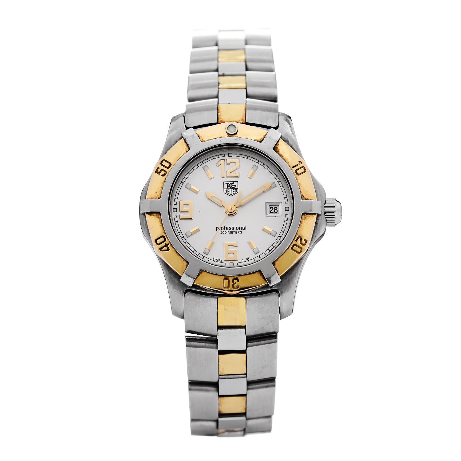 Tag Heuer Stainless Steel 28mm Professional 200M Quartz Watch Silver WN1353 1 of 5