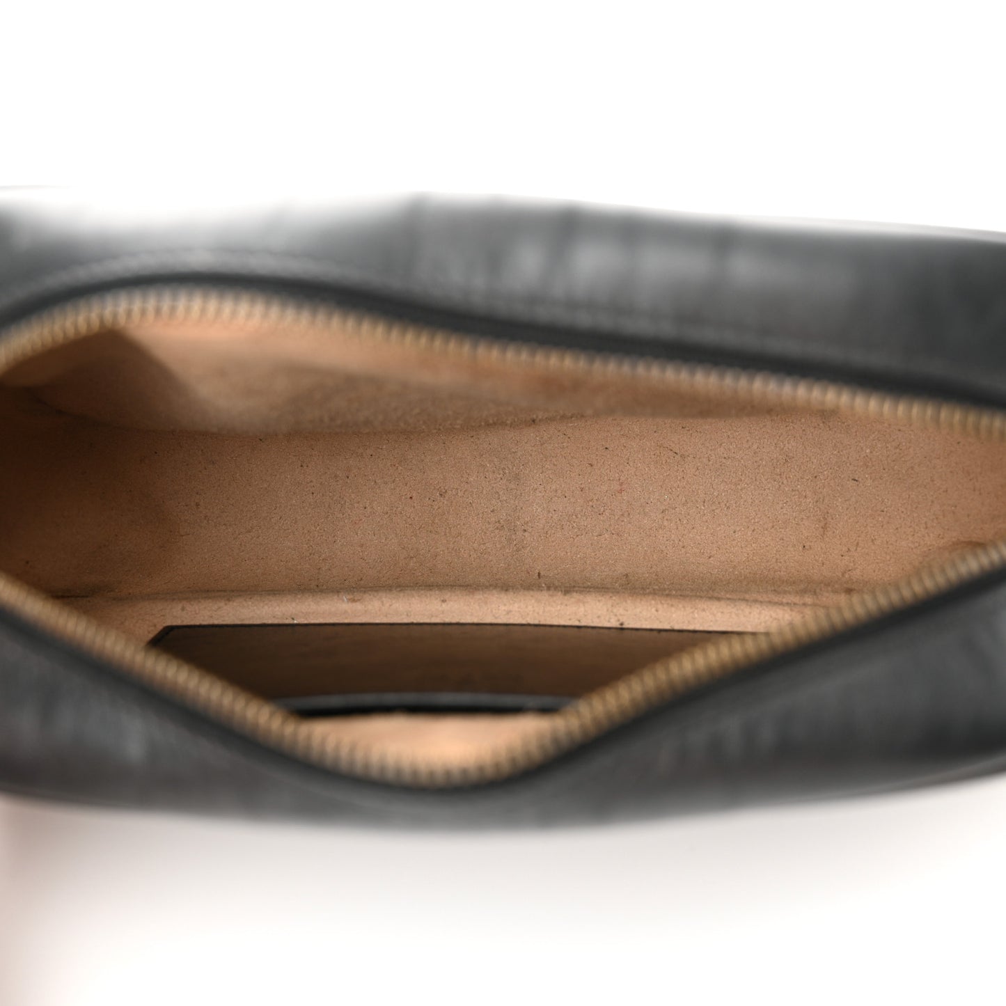 Calfskin Matelasse Small GG Marmont Chain Shoulder Bag Black