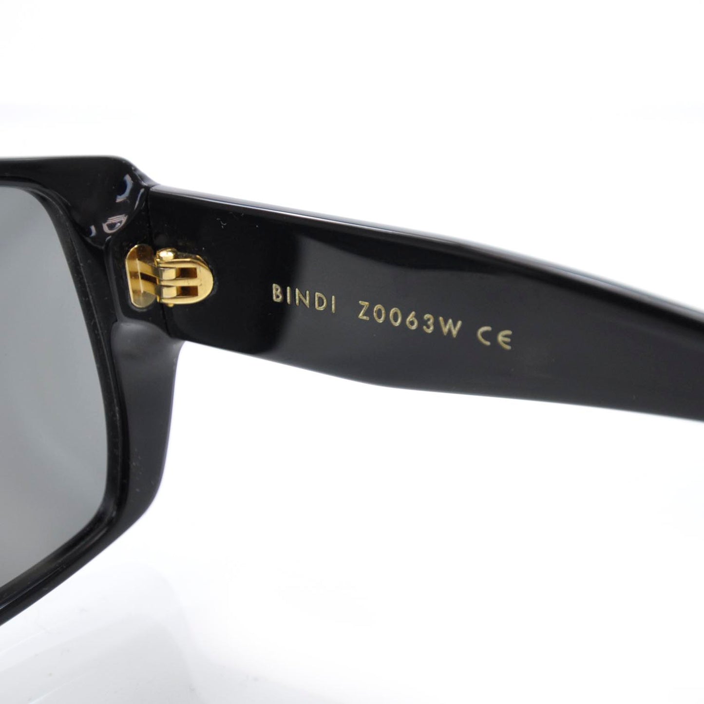 Acetate Peridot Bindi Sunglasses Black