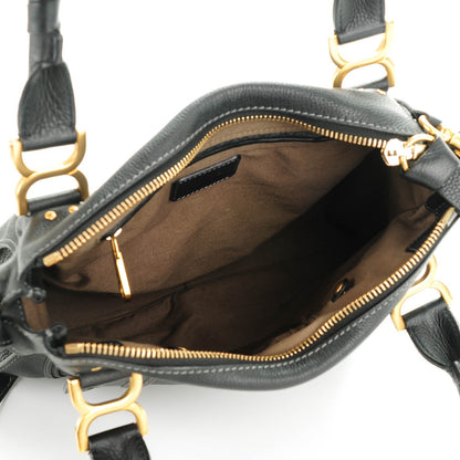 Chloe Calfskin Medium Marcie Satchel Black 5 of 7
