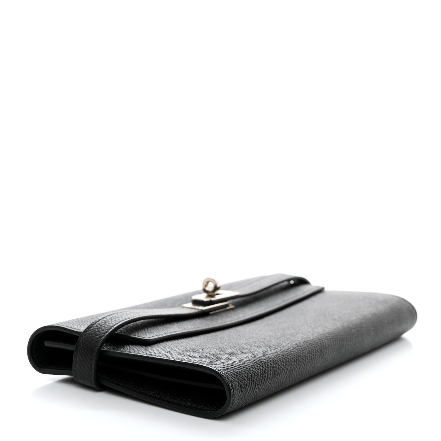 Epsom Kelly Longue Wallet Black