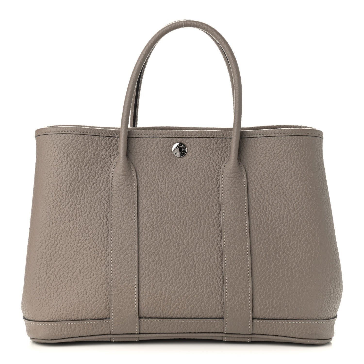 Hermes Vache Country Garden Party 30 TPM Gris Asphalte 1 of 10