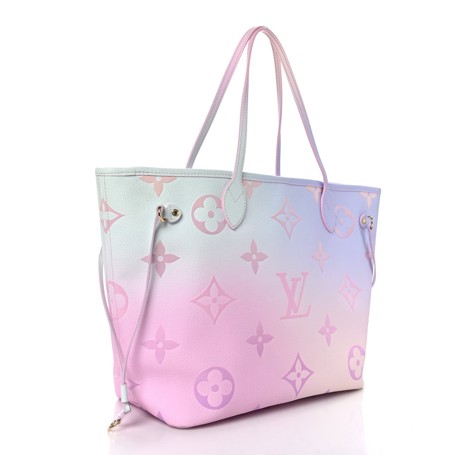 Louis Vuitton Monogram Giant Spring In The City Neverfull MM Sunrise Pastel 4 of 9