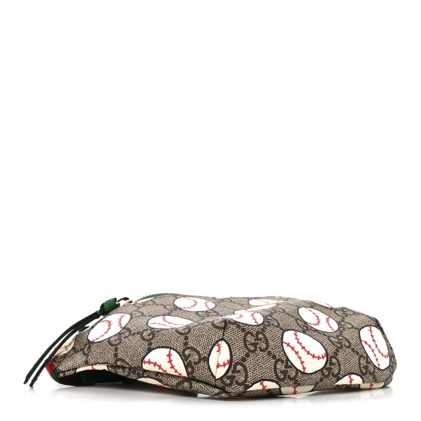 GG Supreme Monogram Baseballs Web Childrens Belt Bag