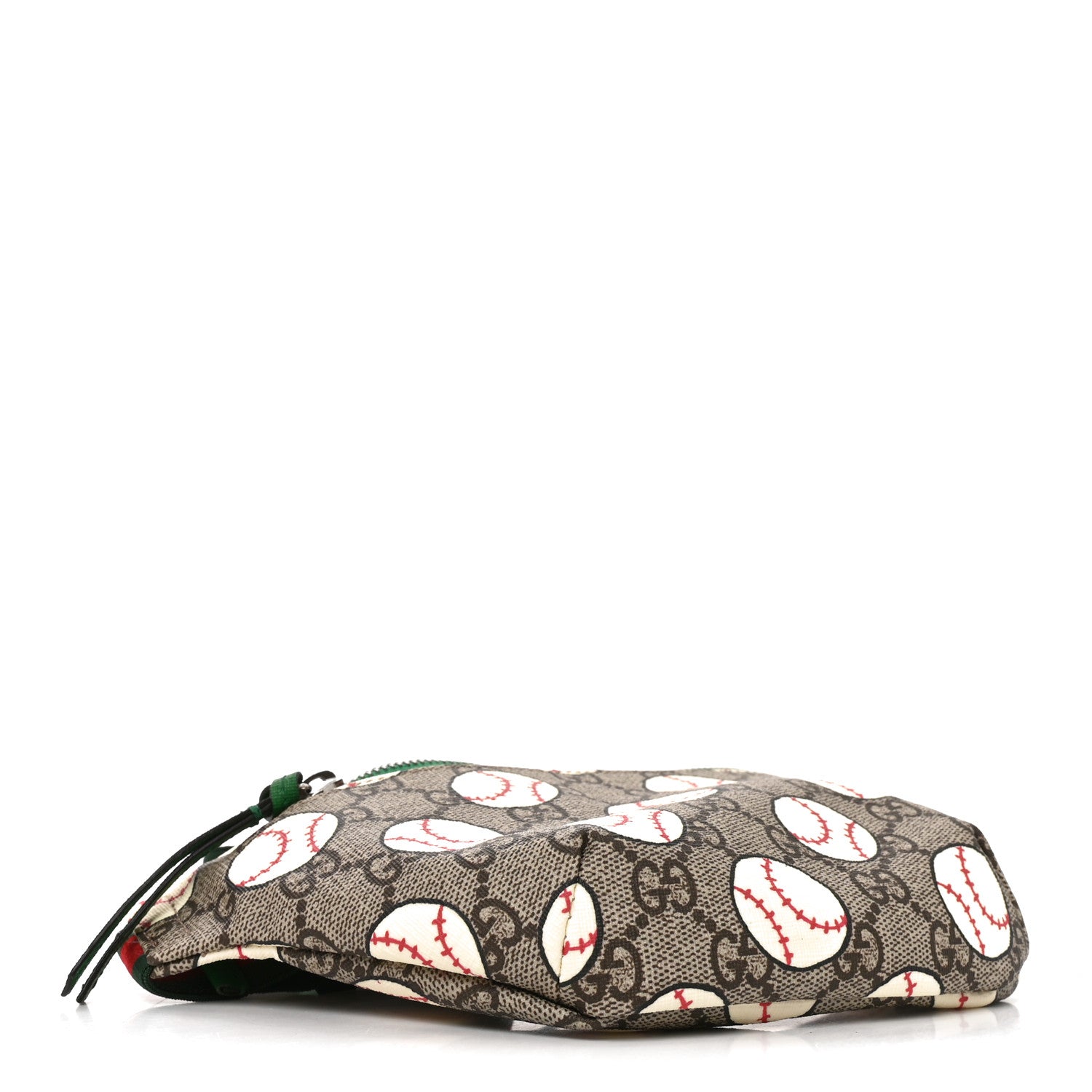 Gucci GG Supreme Monogram Baseballs Web Childrens Belt Bag 3 of 9
