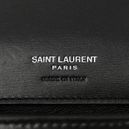 Saint Laurent Smooth Calfskin Mini Solferino Satchel Black 6 of 9