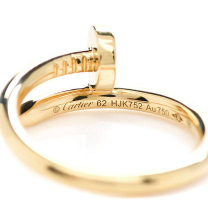 Cartier 18K Yellow Gold Juste Un Clou Ring 62 10 4 of 4