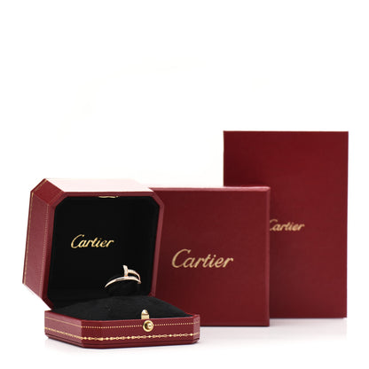Cartier 18K Pink Gold Diamond Juste Un Clou Ring 54 7 6 of 6