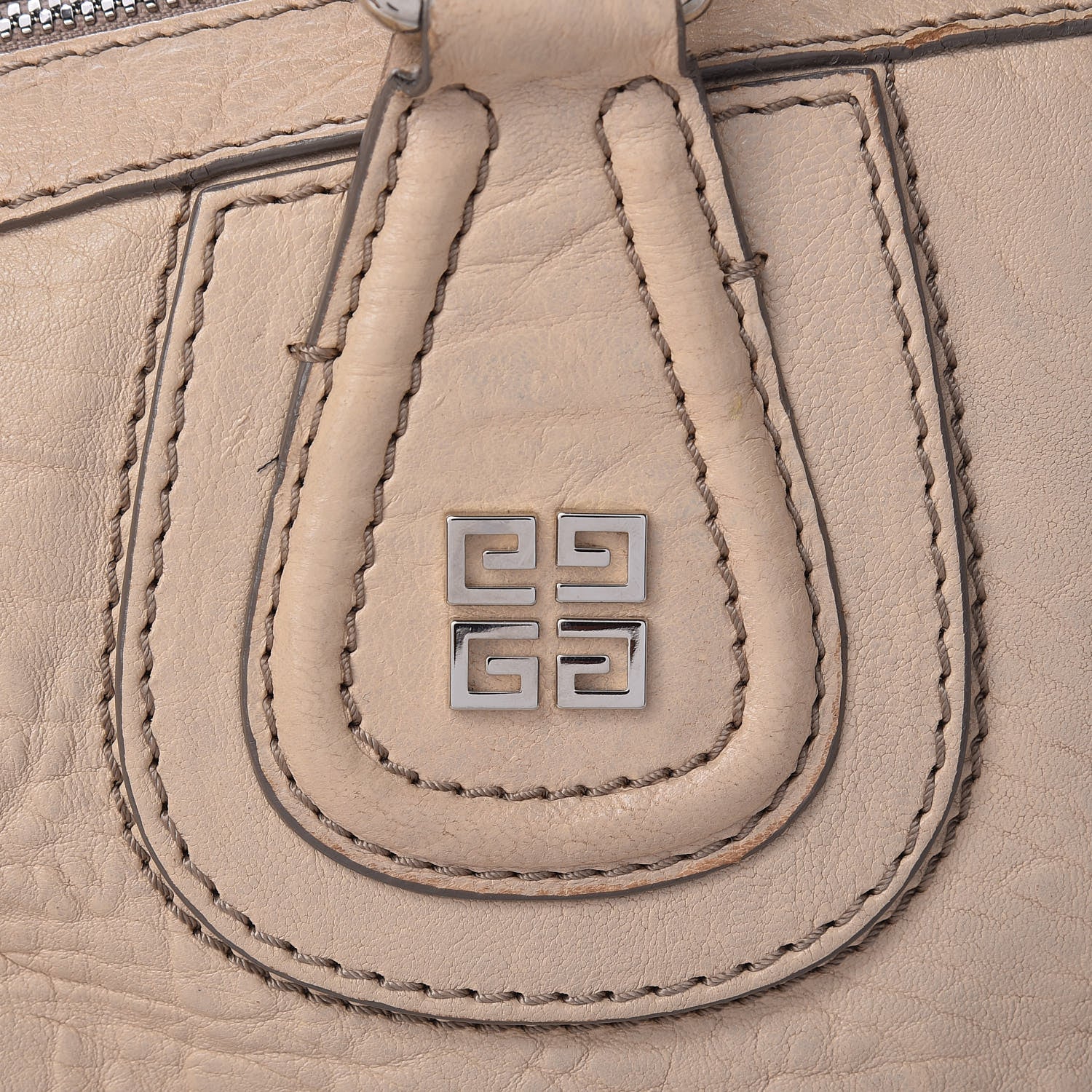 Givenchy Wrinkled Lambskin Medium Chain Wrap Nightingale Beige 8 of 16