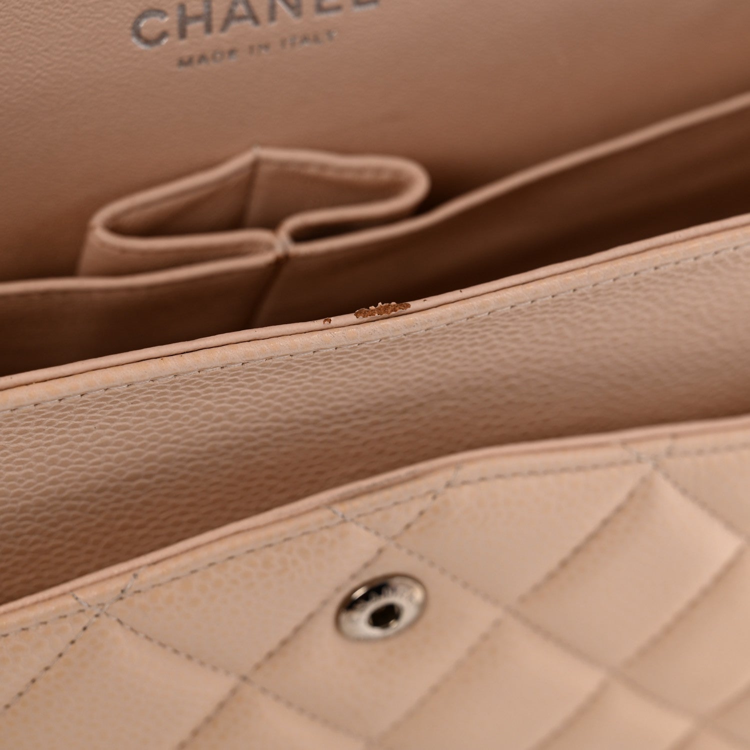 Chanel Caviar Quilted Jumbo Double Flap Light Pink 11 of 11