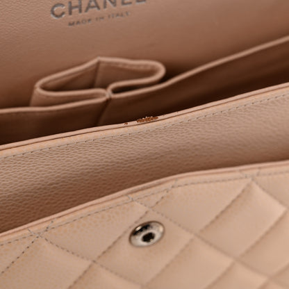 Chanel Caviar Quilted Jumbo Double Flap Light Pink 11 of 11