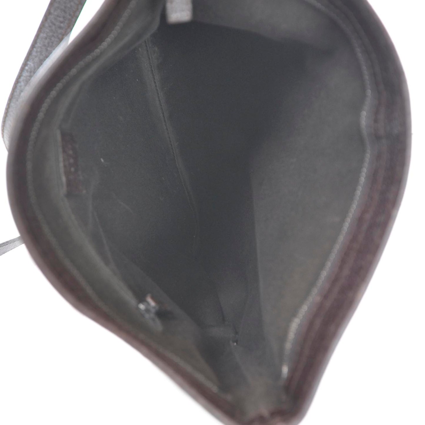 Monogram Flat Messenger Bag Ebony