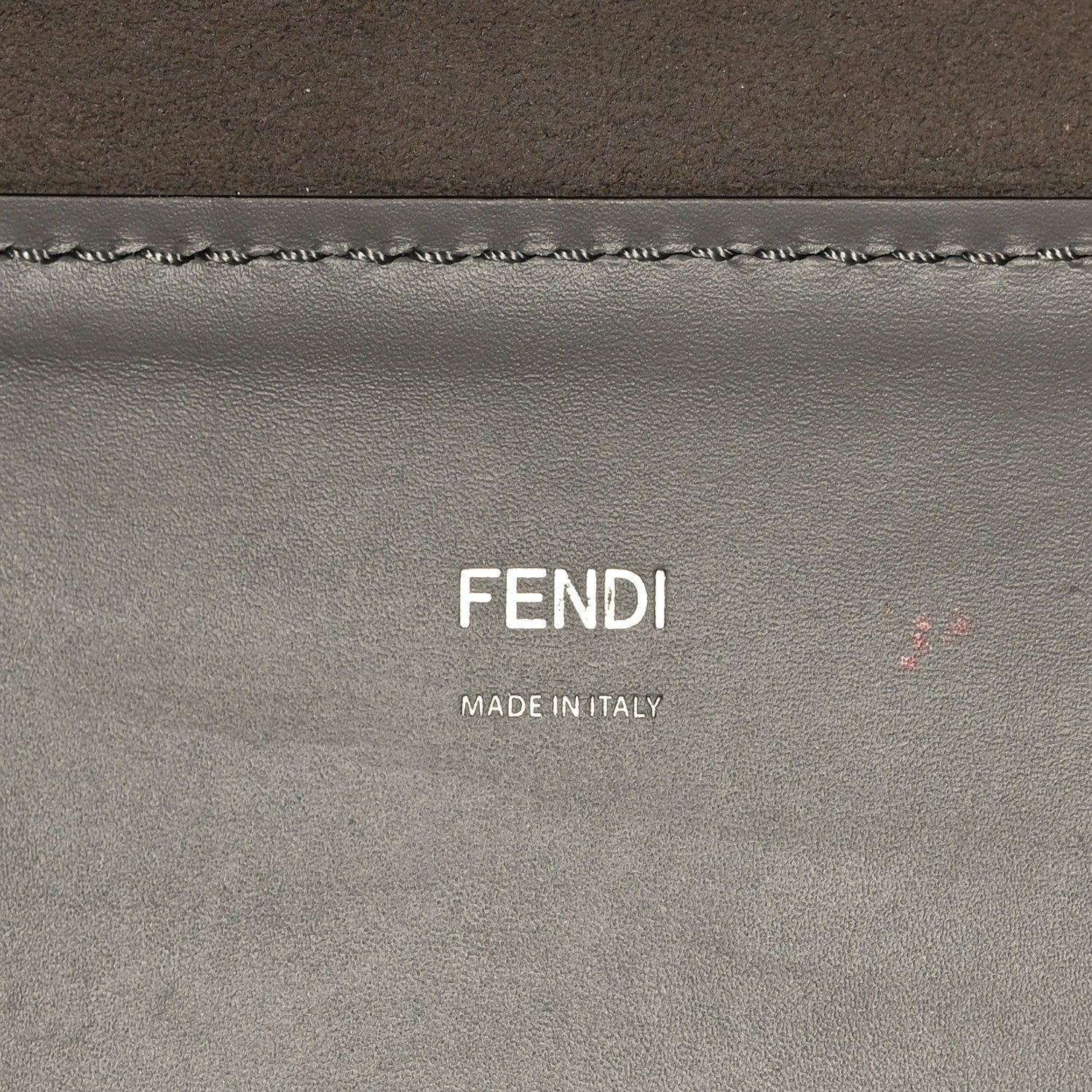 Fendi Vitello King Plexiglass Logo Embossed Medium Fendi Sunshine Shopper Tote Moon 6 of 8