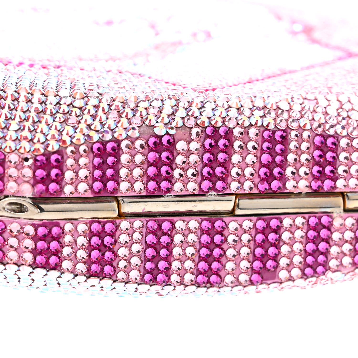 Judith Leiber Crystal No Ceilings Dime Disc Bag Pink 11 of 13